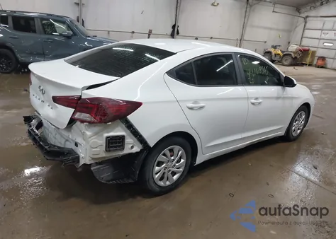 2020 Hyundai Elantra Se from USA, damaged, VIN 5NPD74LF6LH526287